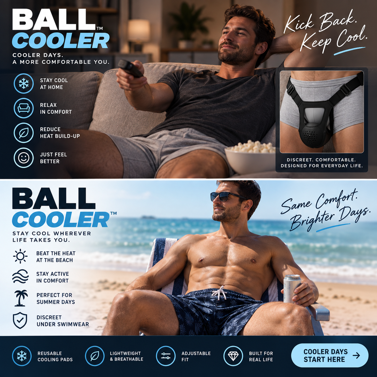 Ball Cooler – Wearable Testicle Cooling System
