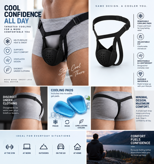 Ball Cooler – Wearable Testicle Cooling System